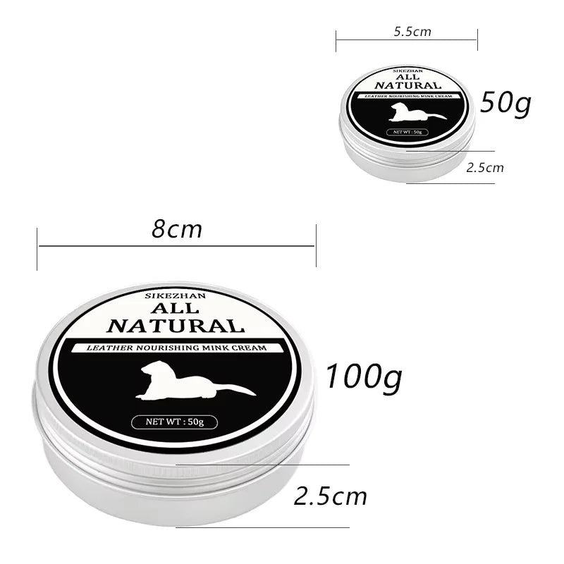 Car Leather Cleaning & Care Cream – 50 g