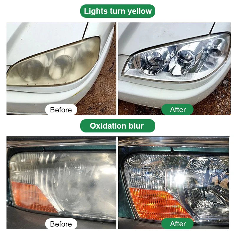 Headlight Polishing Liquid – Multiple Sizes & Sets