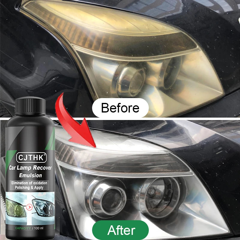 Headlight Polishing Liquid – Multiple Sizes & Sets