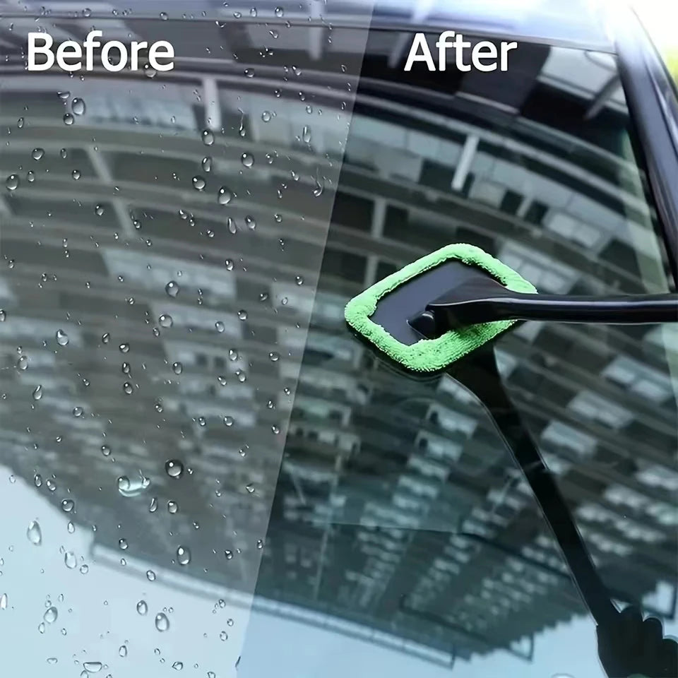 Car Windshield Cleaning Tool with Long Handle