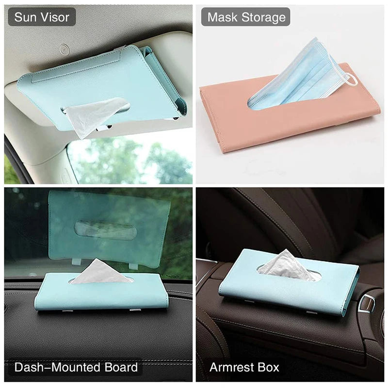 Car Sun Visor Tissue Holder