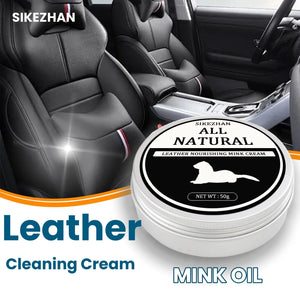 Car Leather Cleaning & Care Cream – 50 g