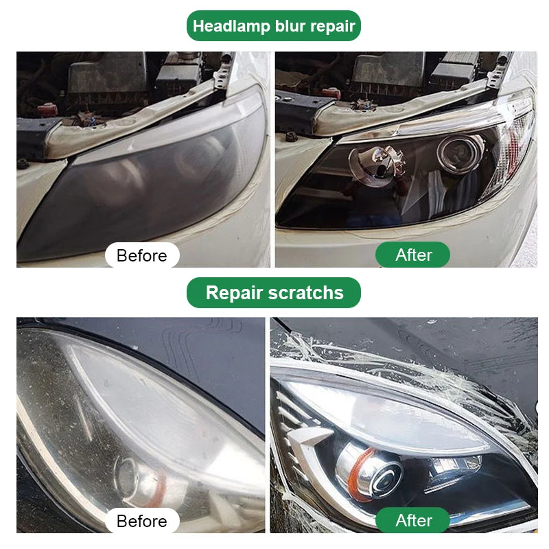 Headlight Polishing Liquid – Multiple Sizes & Sets