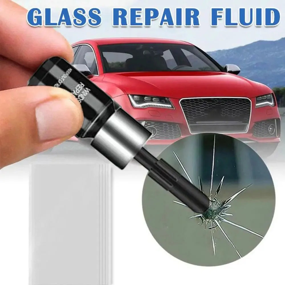 Windshield Chip & Crack Repair Resin Kit